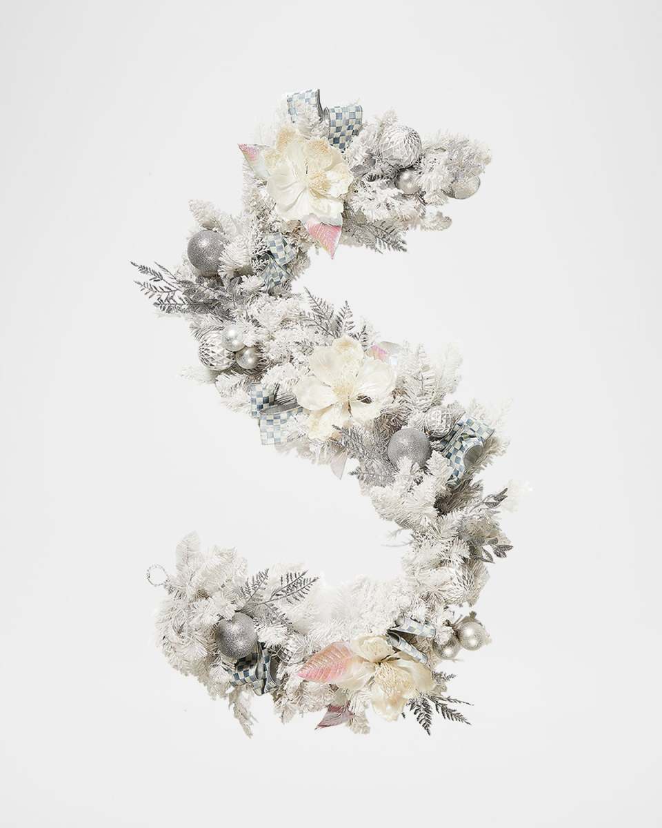 Crystal Palace Illuminated White Garland